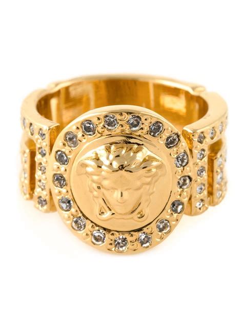 versace ring medusa|versace engagement rings.